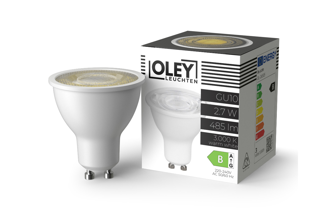 Oley Leuchten® GU10 Spot ECO, Reflektorlampe Oley Leuchten® GU10 Spot ECO, Reflektorlampe