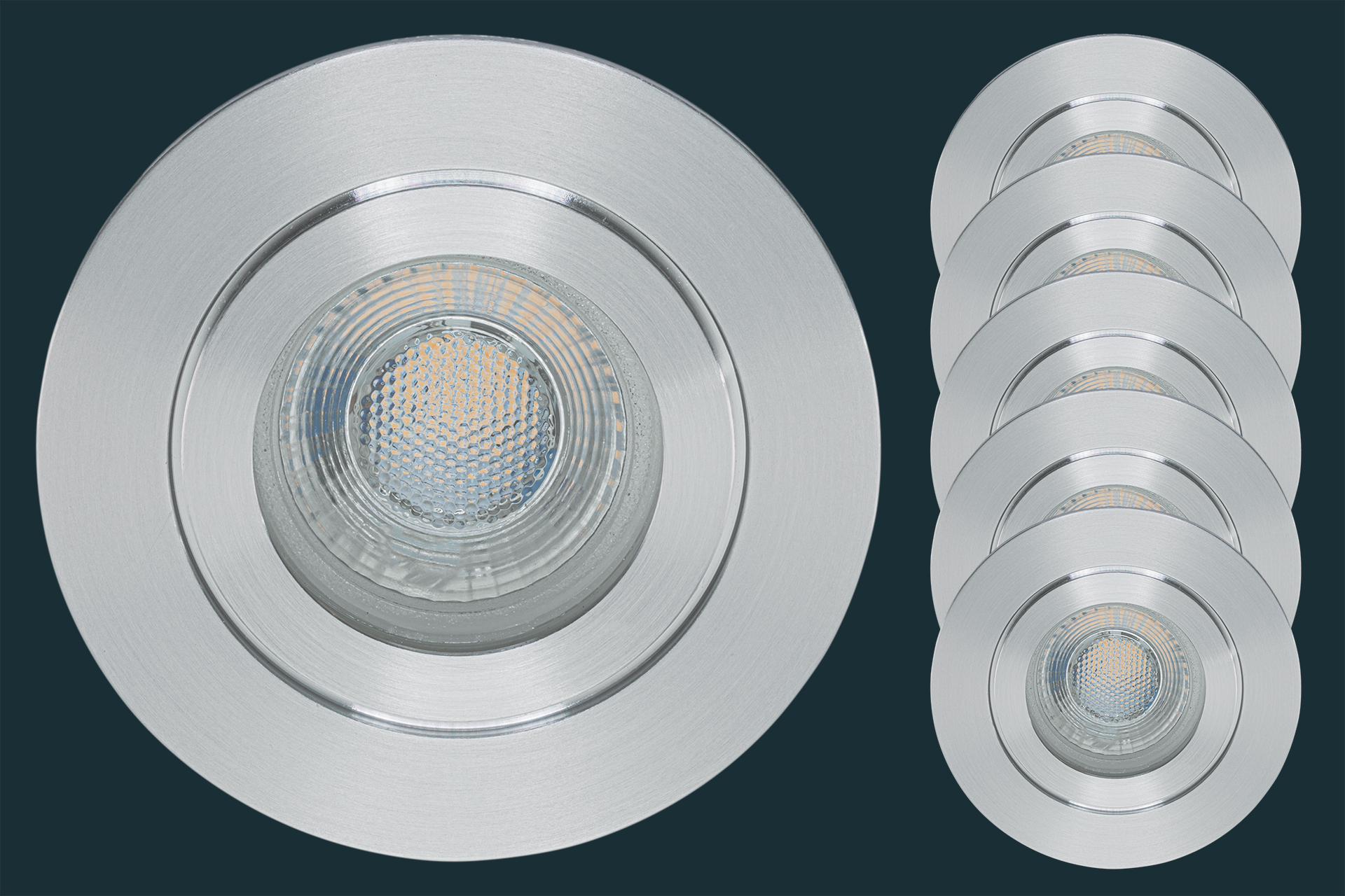 5er-set-led-einbaustrahler-flach-flat-dim-ip44-38-aluminium-881570 5er Set LED Einbaustrahler flach FLAT DIM IP44 38, aluminium