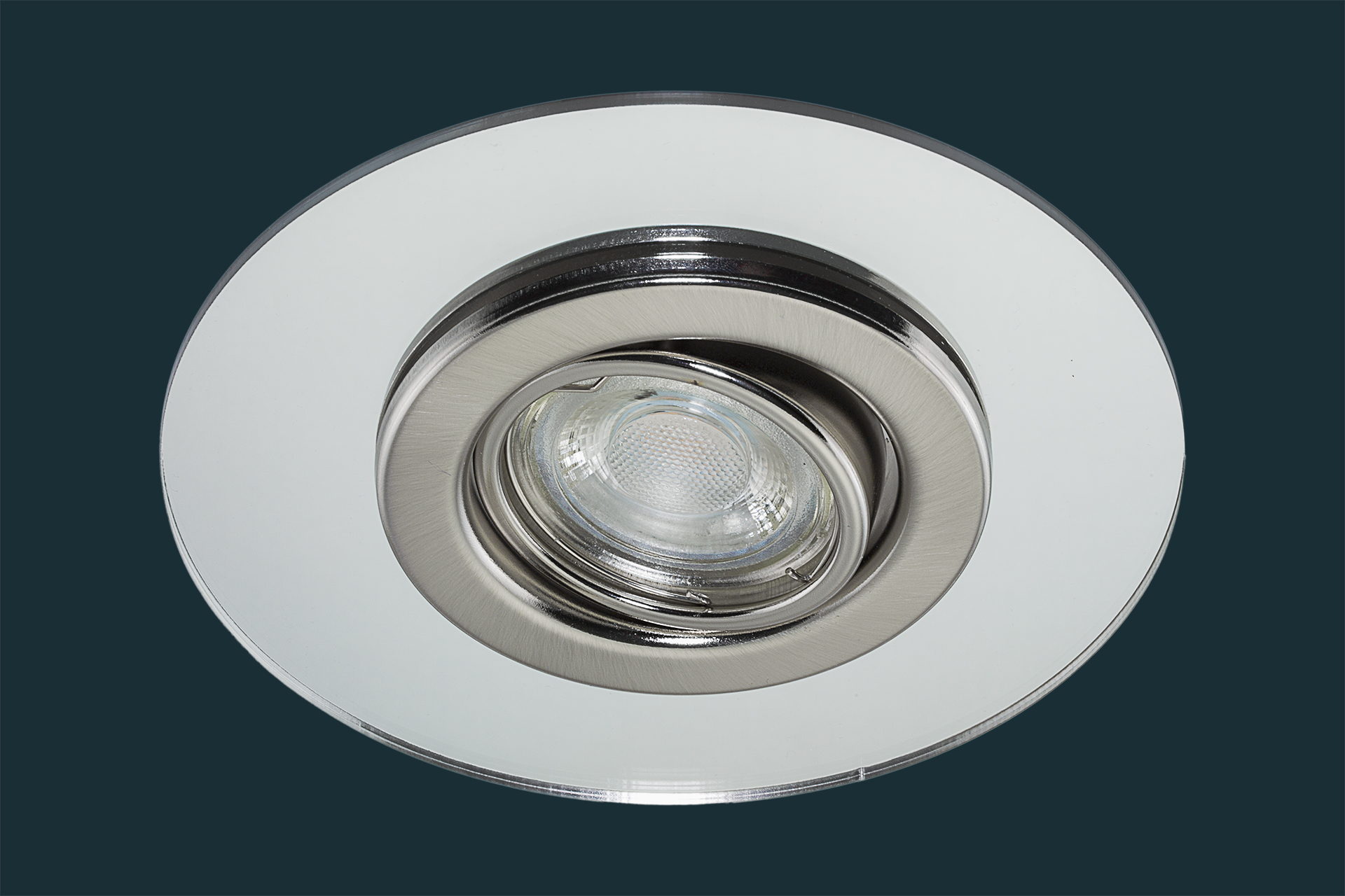 Ausgleichsblende Ø 15 cm mit Federverlängerung, spiegel