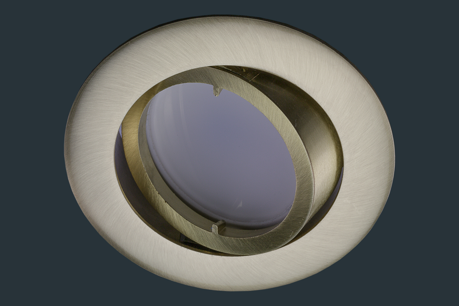 led-einbaustrahler-flach-flat-dim-120-matt-messing-881460 LED Einbaustrahler flach FLAT DIM 120, matt-messing