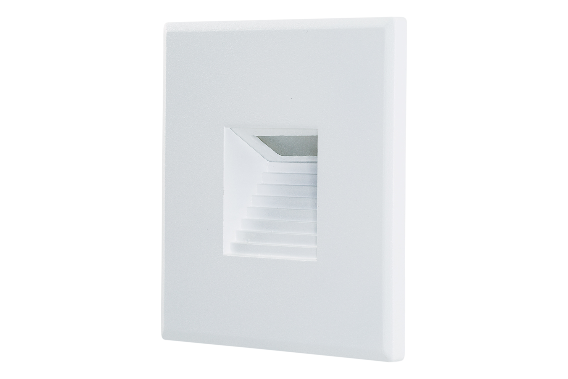 Treppenleuchte LUMA, eckig, weiß