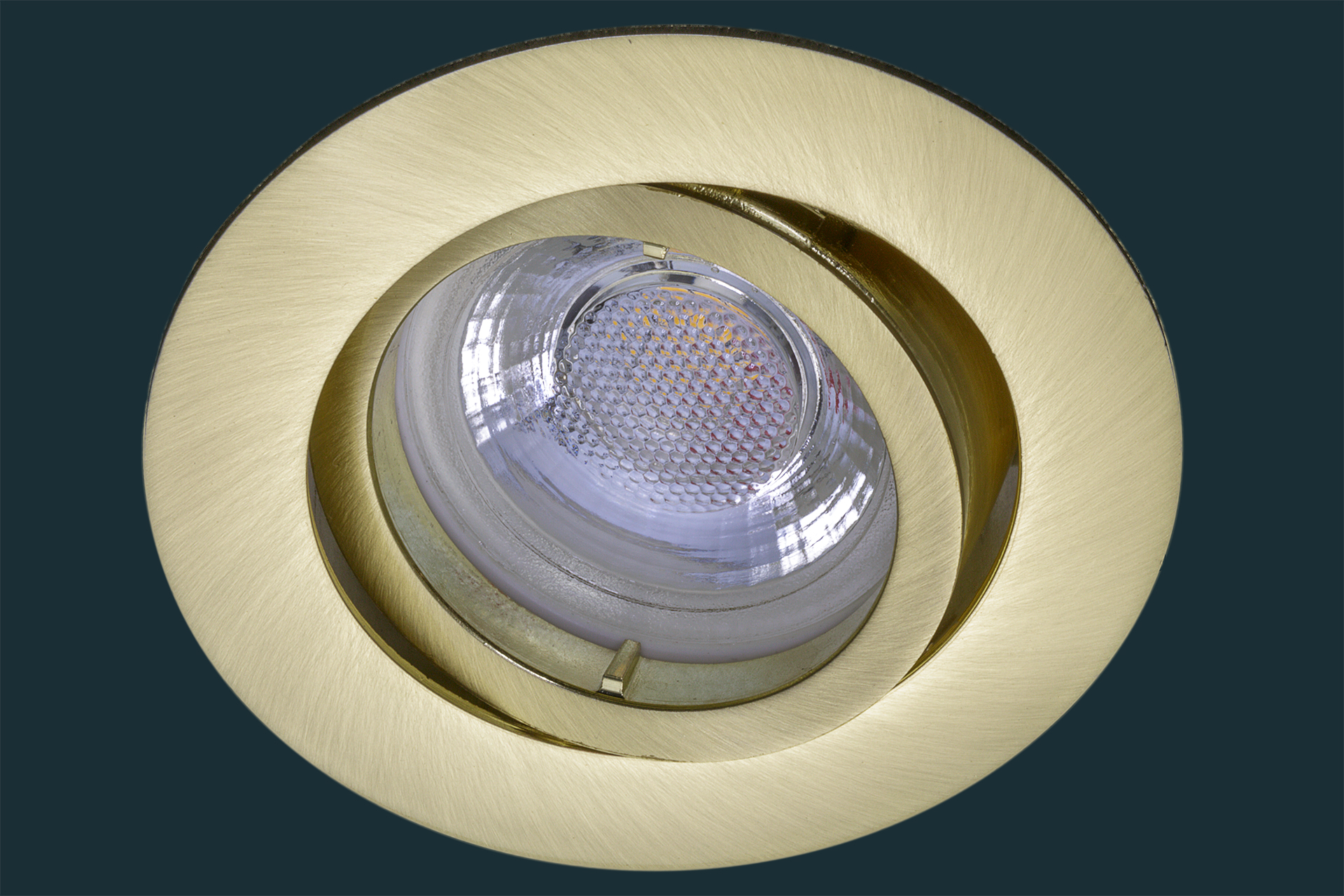 led-einbaustrahler-flach-flat-dim-38-matt-messing-881537 LED Einbaustrahler flach FLAT DIM 38, matt-messing