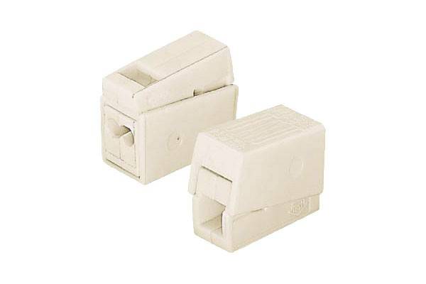 Leuchtenklemme weiss 2 x 2,5 qmm