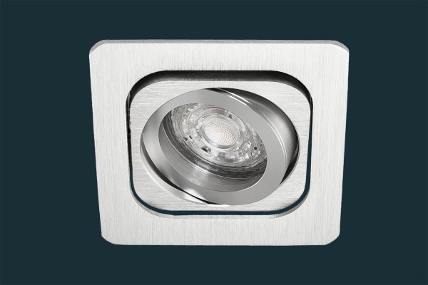 LED Einbaustrahler Osram GIMBAL - kardanisch, aluminium, eckig