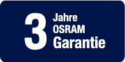 Osram Leuchtmittel 3 Jahre Garantie